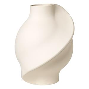 Louise Roe Pirout Vase #02 Raw White