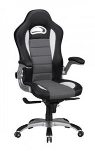 FineBuy Gaming-Stuhl 50 x 48 cm Sitzfläche Bezung aus Kunstleder schwarz