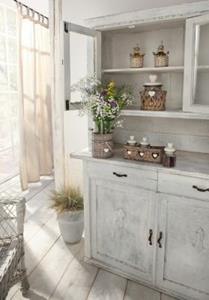 HOME Living Deko-Vase SPAR-SET 2x Lovely Cottage Vasen grau