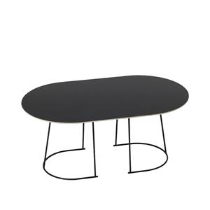 Muuto Airy Salontafel Nanolaminaat Medium - Zwart