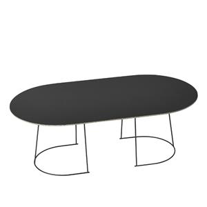 Muuto Airy Salontafel Nanolaminaat Large - Zwart