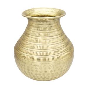 LaLe Living Vase Deniz aus Eisen gold