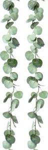 Yomonda Kunstpflanze Eukalyptusgirlande 2er-Pack grün