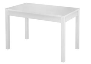 Erst-Holz Tisch 80x120 schlichter weißer Esstisch Massivholz