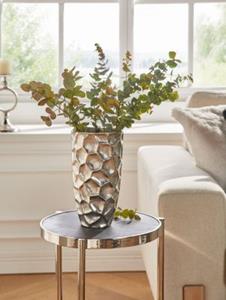 HOME Living Blumenvase Edelglanz Vasen silber