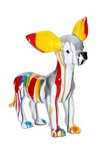 Kayoom Dekofiguren Skulptur Chihuahua 120 Multi mehrfarbig