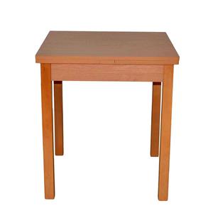 Möbel4Life Küchen Tisch mit zwei Ansteckplatten 67 - 127 cm