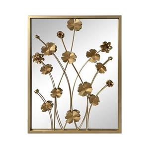 LW Collection wandspiegel 61x70cm rechthoek goud