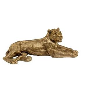 Kare Design Decofiguur Lion Gold 80cm