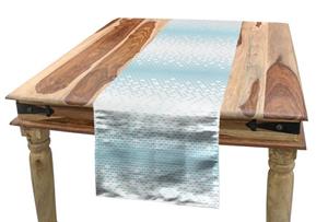 Abakuhaus Tischläufer »Esszimmer Küche Rechteckiger Dekorativer Tischläufer«, Abstrakt Pastel Brick Wall Design