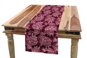 Abakuhaus Tischläufer »Esszimmer Küche Rechteckiger Dekorativer Tischläufer«, Blumen Abstrakt RetroFlora Petals