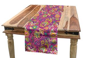 Abakuhaus Tischläufer »Esszimmer Küche Rechteckiger Dekorativer Tischläufer«, Paisley Bunte Paisley Inspired