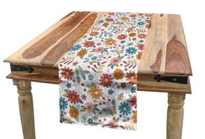 Abakuhaus Tischläufer »Esszimmer Küche Rechteckiger Dekorativer Tischläufer«, Blume Bunte blühende Gänseblümchen