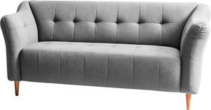 Exxpo - Sofa Fashion 3-Sitzer, mit Holzfüßen, frei im Raum stellbar