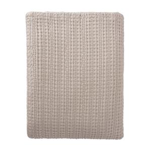 Urbanara Tagesdecke »Anadia«, , Natur - 180x230 cm, 100% reine Baumwolle, weiche Decke als Bettüberwurf oder Kuscheldecke, Jacquard-Bindung