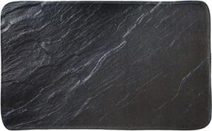 Sanilo Badematte Granit, Höhe 15 mm, rutschhemmend beschichtet, schnell trocknend-fußbodenheizungsgeeignet, Badteppich, super weich, Granitoptik, bedruckt, waschbar