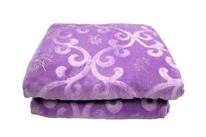 Carpetia Tagesdecke »Tagesdecke Bettüberwurf Decke mit Ornamenten in lila silber«, 