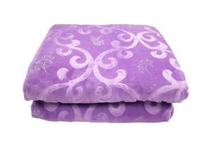 Teppich-Traum Tagesdecke »Tagesdecke Bettüberwurf Decke mit Ornamenten in lila silber«, 