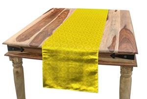 Abakuhaus Tischläufer »Esszimmer Küche Rechteckiger Dekorativer Tischläufer«, Aboriginal Yellow Monochrome Motiv