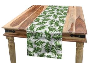 Abakuhaus Tischläufer »Esszimmer Küche Rechteckiger Dekorativer Tischläufer«, Aloha Spots und Insel Blätter Flora