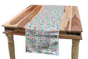 Abakuhaus Tischläufer »Esszimmer Küche Rechteckiger Dekorativer Tischläufer«, Baby Blumenmuster-Tupfen