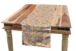 Abakuhaus Tischläufer »Esszimmer Küche Rechteckiger Dekorativer Tischläufer«, Blume Buntes tropisches Wachstum