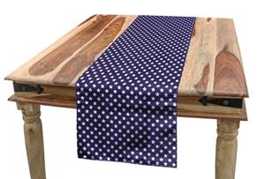 Abakuhaus Tischläufer »Esszimmer Küche Rechteckiger Dekorativer Tischläufer«, amerikanisch Flagge mit Sternen