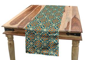 Abakuhaus Tischläufer »Esszimmer Küche Rechteckiger Dekorativer Tischläufer«, Arabisch Narzissen
