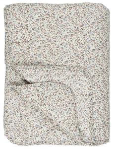 Ib Laursen Tagesdecke »Decke Quilt Tagesdecke Überwurf Blumen Crem Rosa Blau 180x130cm Laursen 07990-00«, 