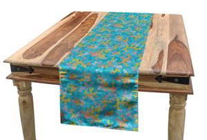 Abakuhaus Tischläufer »Esszimmer Küche Rechteckiger Dekorativer Tischläufer«, Abstrakt Camouflage Natürliche Formen