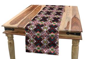 Abakuhaus Tischläufer »Esszimmer Küche Rechteckiger Dekorativer Tischläufer«, afrikanisch Zusammenfassung Tribal