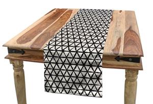 Abakuhaus Tischläufer »Esszimmer Küche Rechteckiger Dekorativer Tischläufer«, Abstrakt Tribal Inspired Rhombus