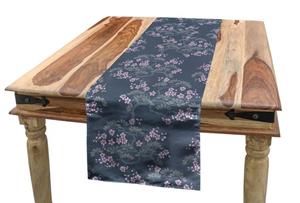 Abakuhaus Tischläufer »Esszimmer Küche Rechteckiger Dekorativer Tischläufer«, Blatt Japanische Pflaumen-Blüten
