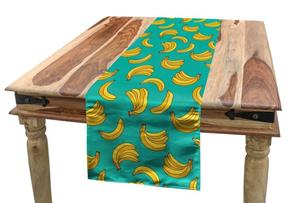 Abakuhaus Tischläufer »Esszimmer Küche Rechteckiger Dekorativer Tischläufer«, Banane Tropic Fruit Vivid
