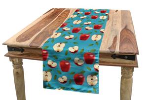 Abakuhaus Tischläufer »Esszimmer Küche Rechteckiger Dekorativer Tischläufer«, Apfel Red Delicious Gesunde Lebensmittel