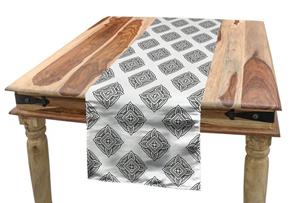 Abakuhaus Tischläufer »Esszimmer Küche Rechteckiger Dekorativer Tischläufer«, Abstrakt Hand gezeichnete Motive