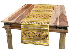 Abakuhaus Tischläufer »Esszimmer Küche Rechteckiger Dekorativer Tischläufer«, Aztec Tribal Timeless