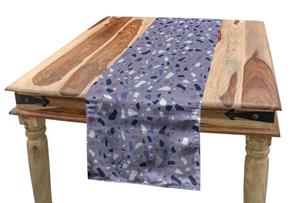 Abakuhaus Tischläufer »Esszimmer Küche Rechteckiger Dekorativer Tischläufer«, Abstrakt Mineral wie Formen Steine