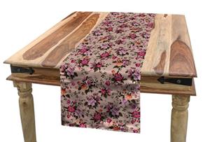 Abakuhaus Tischläufer »Esszimmer Küche Rechteckiger Dekorativer Tischläufer«, Blume Blumenmuster mit Rose