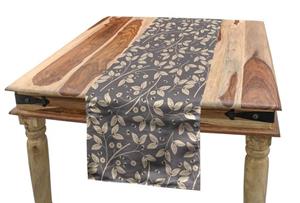 Abakuhaus Tischläufer »Esszimmer Küche Rechteckiger Dekorativer Tischläufer«, Blätter Zier Nature Design