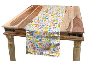 Abakuhaus Tischläufer »Esszimmer Küche Rechteckiger Dekorativer Tischläufer«, Baby Spielzeug von Neugeborenen Muster