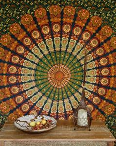 Guru-Shop Tagesdecke »Boho-Style Wandbehang, indische Tagesdecke..«, 