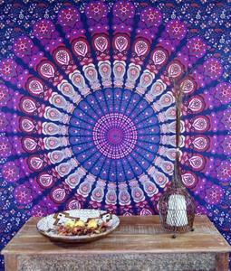 Guru-Shop Tagesdecke »Boho-Style Wandbehang, indische Tagesdecke..«, 