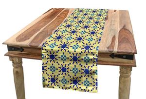 Abakuhaus Tischläufer »Esszimmer Küche Rechteckiger Dekorativer Tischläufer«, Antiquität Marokkanische Motiv Folk