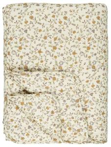 Ib Laursen Tagesdecke »Decke Quilt Tagesdecke Überwurf Blumenmuster Creme 180x130cm  07988-00«, 