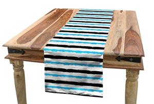 Abakuhaus Tischläufer »Esszimmer Küche Rechteckiger Dekorativer Tischläufer«, Abstrakt Farbe Bands Stripes