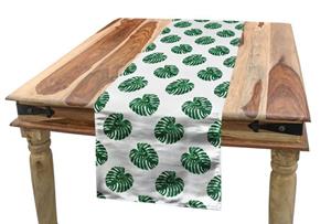 Abakuhaus Tischläufer »Esszimmer Küche Rechteckiger Dekorativer Tischläufer«, Aloha Evergreen Monstera Blatt
