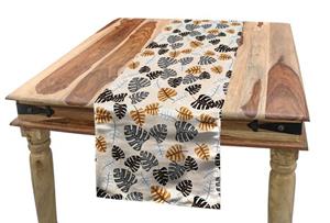 Abakuhaus Tischläufer »Esszimmer Küche Rechteckiger Dekorativer Tischläufer«, Blätter Tropical Hawaiian Plantation