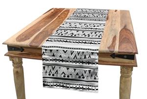Abakuhaus Tischläufer »Esszimmer Küche Rechteckiger Dekorativer Tischläufer«, Amerikanischer Ureinwohner Primitive Aztec