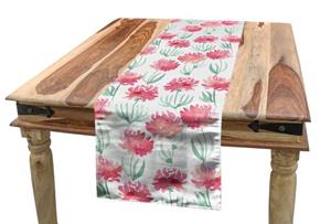 Abakuhaus Tischläufer »Esszimmer Küche Rechteckiger Dekorativer Tischläufer«, Blume Frische Blüten Pastell